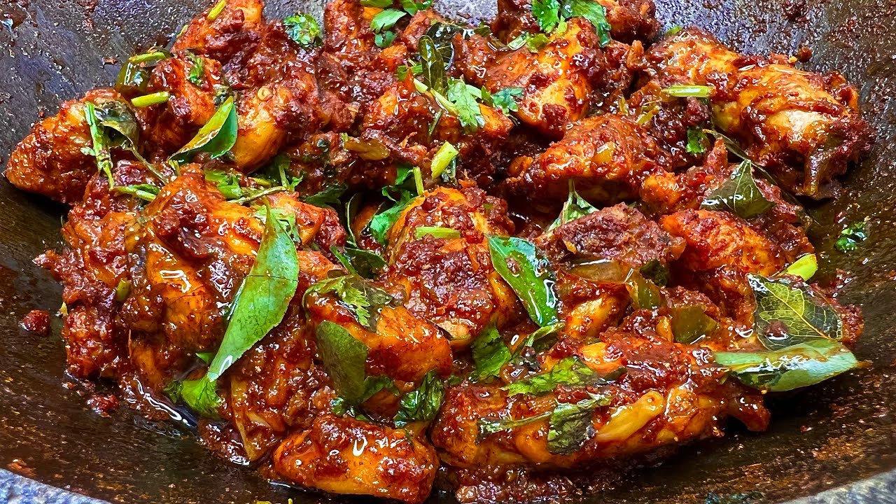 Super Easy Chicken Dry Roast In 20 Minutes Home Of The Best Chicken