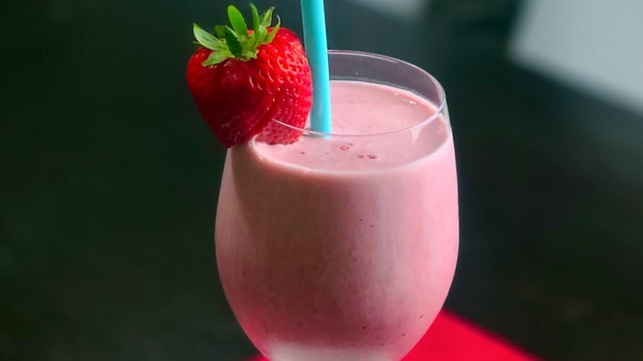 How to Make a Strawberry Smoothie Easy Ninja Foodi Power Blender Recipe Home Of The Best